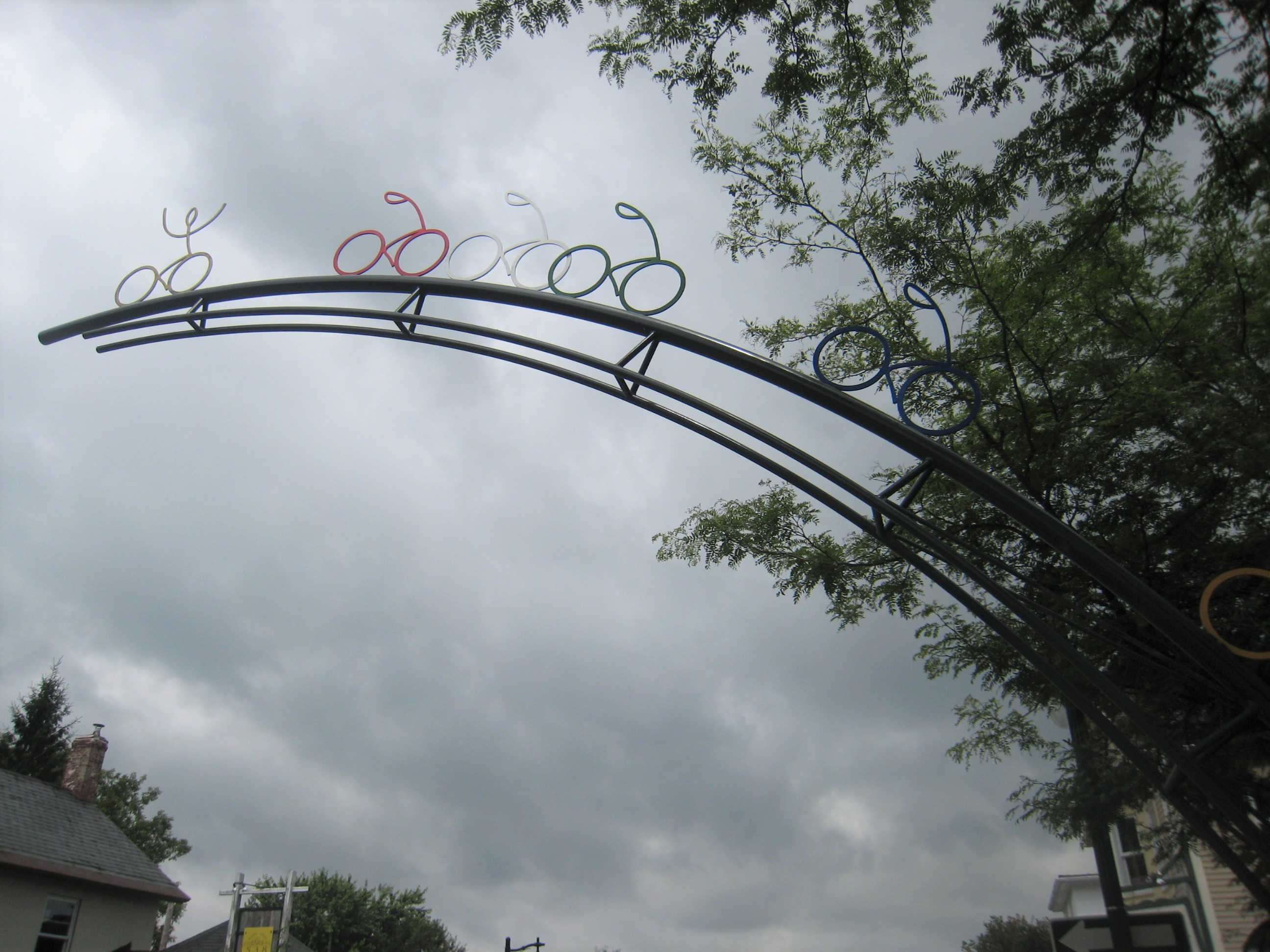 bike sculpture